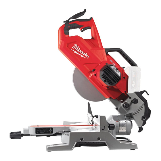 Milwaukee M18 SMS216 Manuals