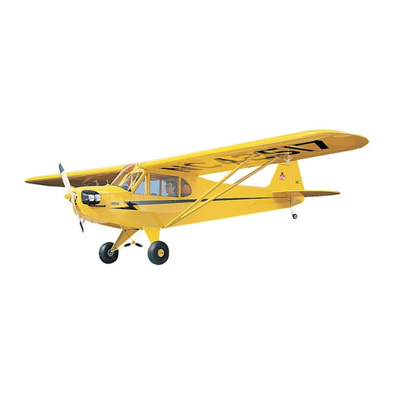 GREAT PLANES PIPER J3 CUB Instruction Manual