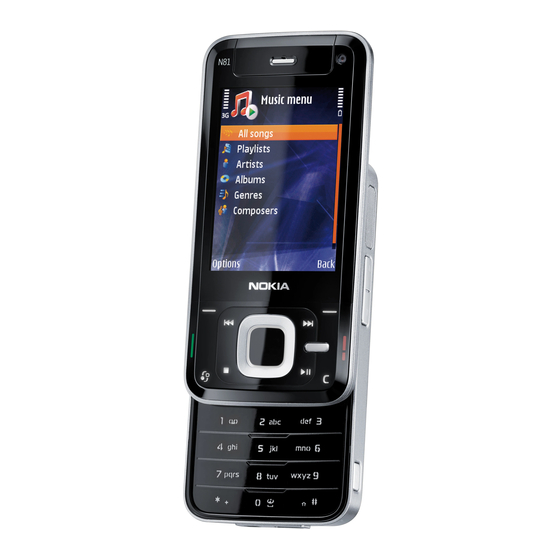 Nokia n81 Service Manual