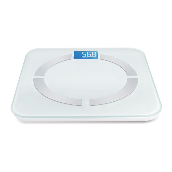 Gima Glass Body Fat Analyzer Use And Maintenance Book