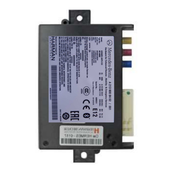 Harman HERMES 2.1 Manual