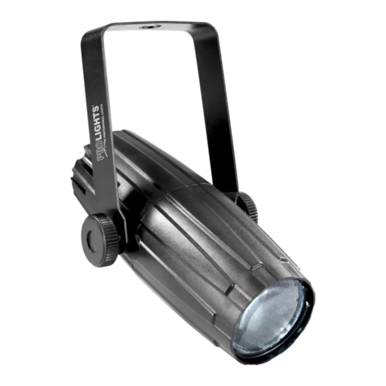 ProLights LEDPINSPOT User Manual
