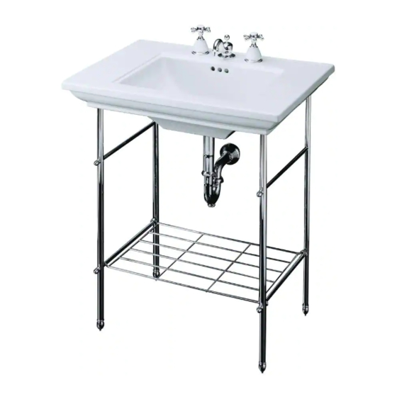Kohler MEMOIRS K-6880 Installation And Care Manual