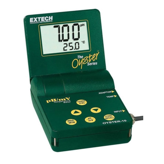 FLIR Extech Instruments Oyster-10 Manual