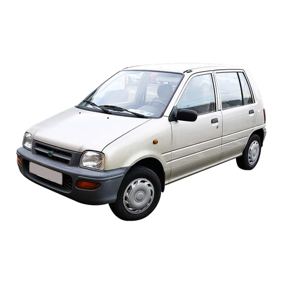 PERODUA Kancil Owner's Manual
