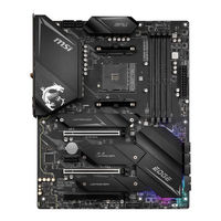 MSI MPG X570S EDGE MAX WIFI User Manual