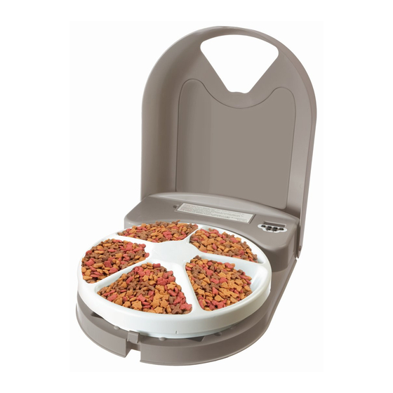 Petsafe 5 Meal Pet Feeder Manual