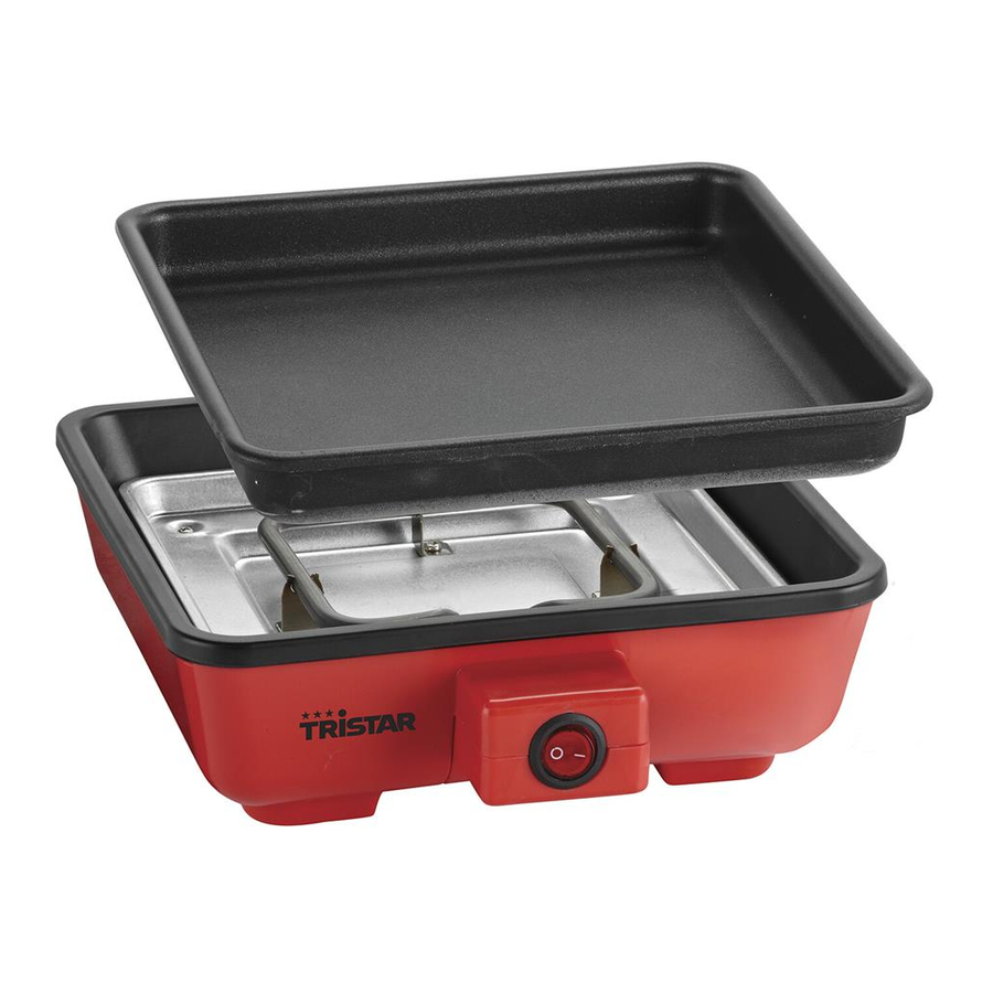 Tristar BP-2631 - Electric Grill Manual