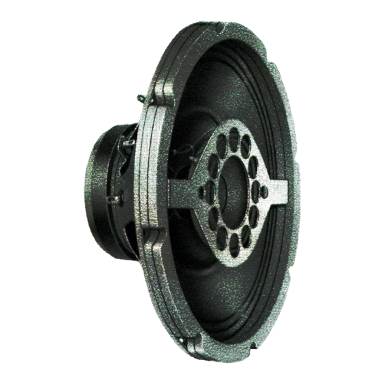 Altec Lansing 409B CEILING SPEAKER Manual