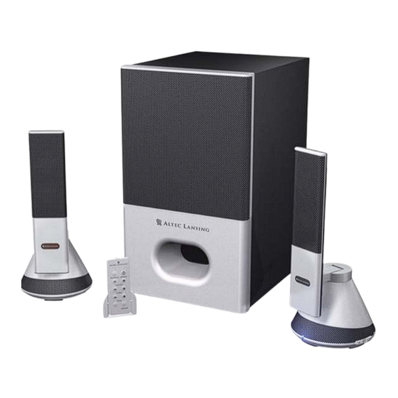 Altec Lansing VS4221 - SELL-SHEET Manual