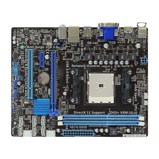 Asus A85XM-A User Manual