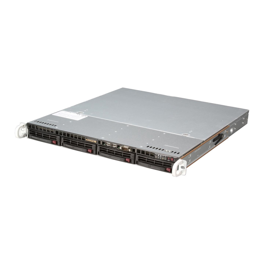 Supermicro SUPERSERVER 5018R-M User Manual