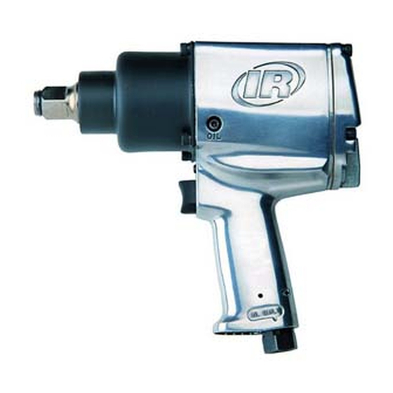 Ingersoll-Rand 258 Series Instructions Manual