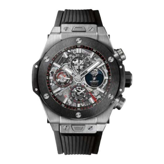 Hublot Big Bang Unico Instruction Manual