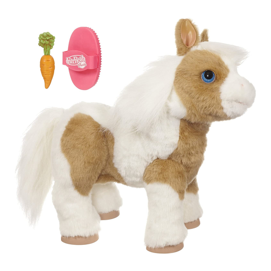 Hasbro FurReal friends Baby Butterscotch My Magical Show Pony 52194 Care Manual