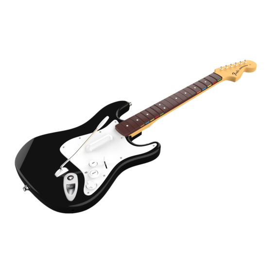 Rockband Fender Stratocaster Manual