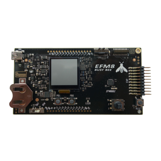 Silicon Laboratories EFM8BB2-SLSTK2021A User Manual