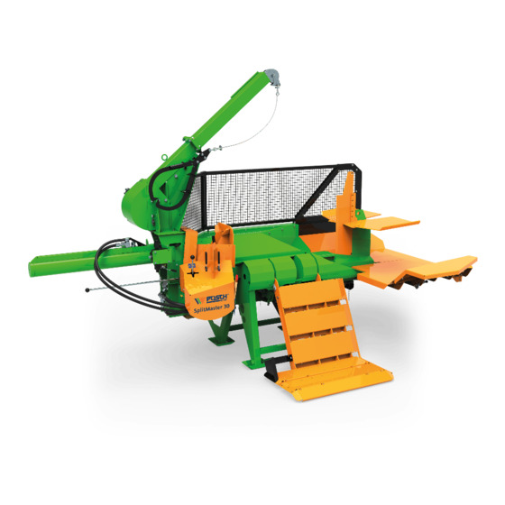 Posch SplitMaster 30 Operating Instructions Manual