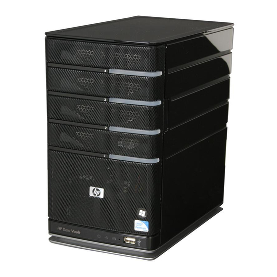 HP X510 - StorageWorks Data Vault Manual