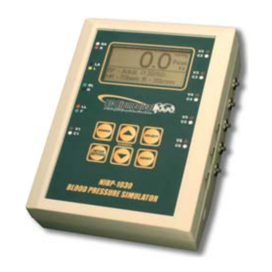 BC Biomedical NIBP-1030 User Manual