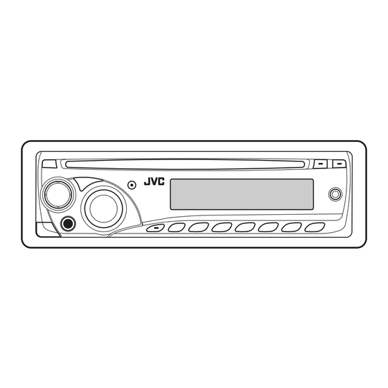 JVC DVD/CD Receiver KD-DV4402 Instructions Manual
