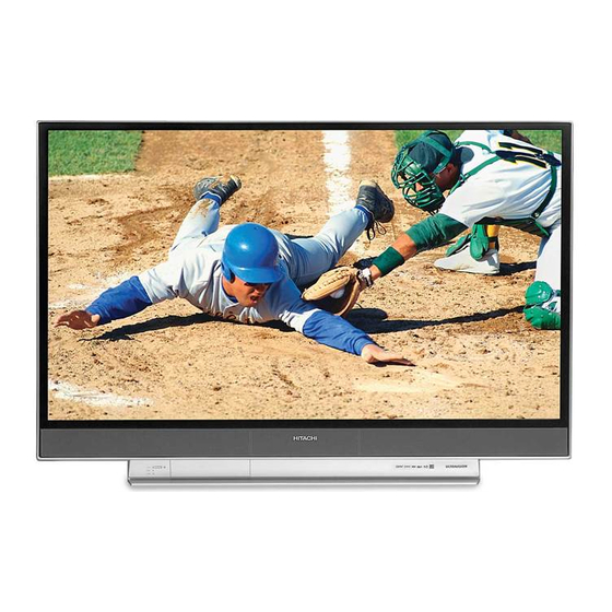 Hitachi LC57F Manual