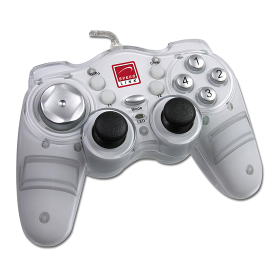 User Manuals: Speed Link STORMTROOPER SL-6538 Game Pad