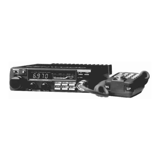Kenwood TM-201B Instruction Manual
