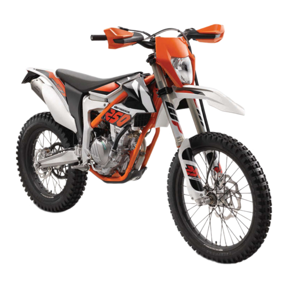 KTM Freeride 250 F Setup Instructions