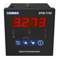 EMKO EPM-7790 Instruction Manual