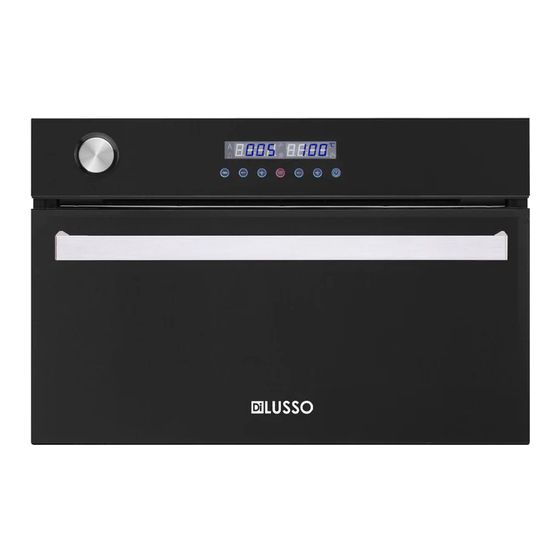 DI Lusso SO60BBBI Installation And Operating Manual