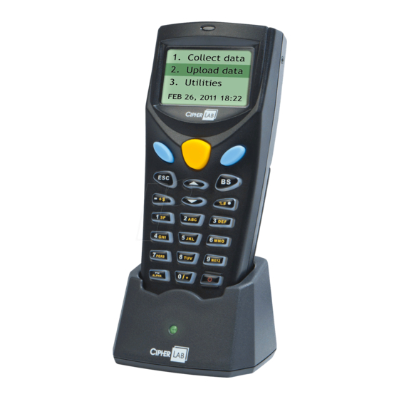 CipherLab 80 0 Series User Manual