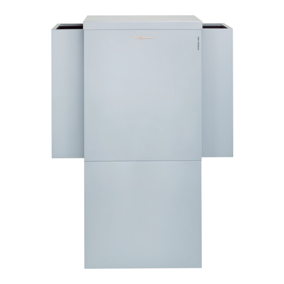 Viessmann VITOCAL 350-A Installation And Service Instructions Manual