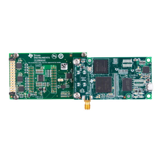 Texas Instruments TLV2553EVM-PDK Manuals