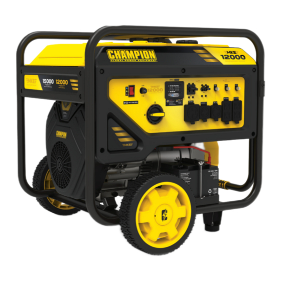 Champion 201160 Operator's Manual