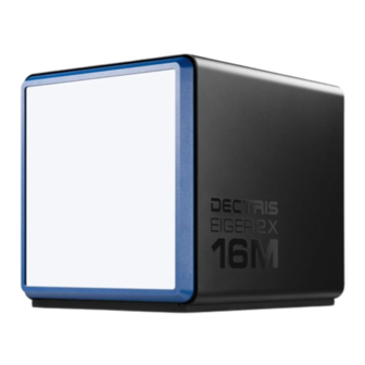 Dectris EIGER 2 User Manual