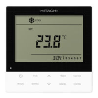 Hitachi HCWA21NEHH Installation & Operation Manual