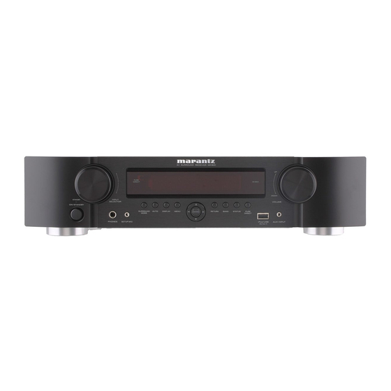 Marantz NR1601 User Manual