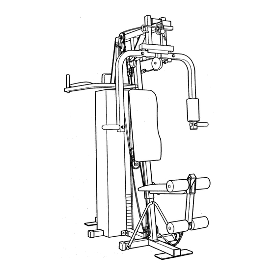 Weider Powerguide Home Gym Sy X2s User Manual