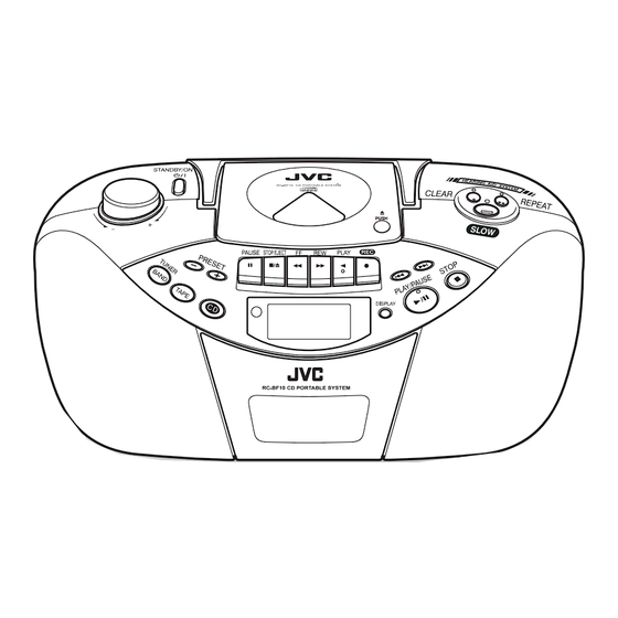 JVC RC-BF10 Instructions Manual