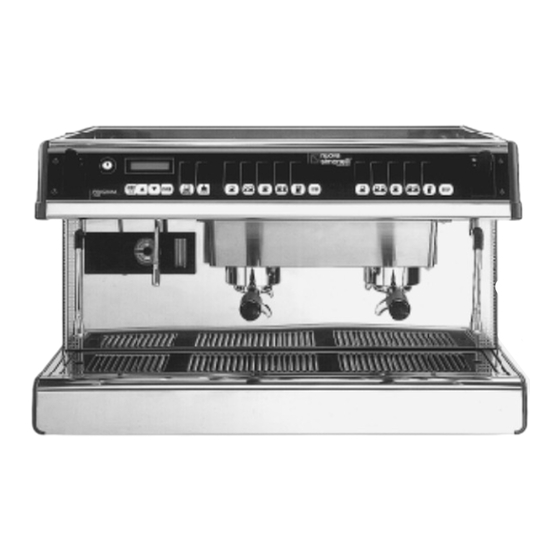 Nuova Simonelli professional espresso machine User Manual