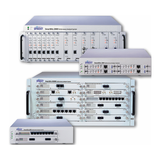 Spirent SmartBits System Reference Manual