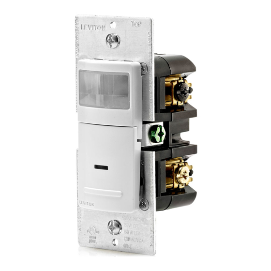Leviton Decora IPV0R Installation Instructions