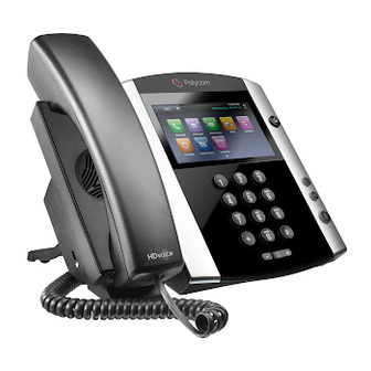 Polycom VVX 500 Quick Start Manual