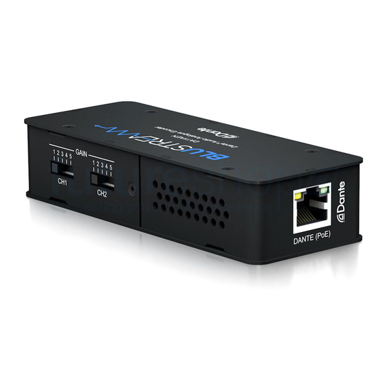 BluStream DA11AEN Quick Reference Manual