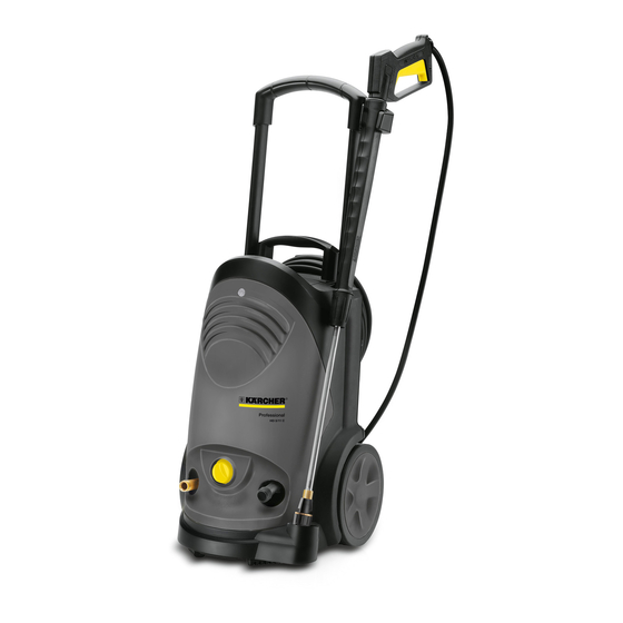 Kärcher HD 5/11 C KSH Manual