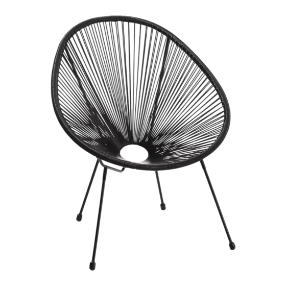 Canvas ACAPULCO YD-ACA3B Assembly Instructions Manual