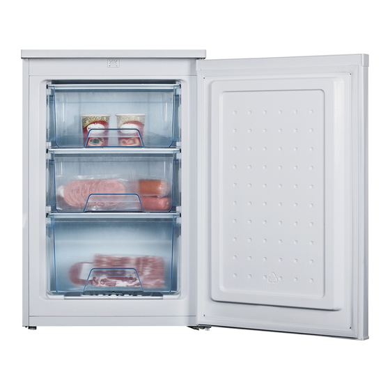 Tesla RU0900M1 Vertical Freezer Manuals