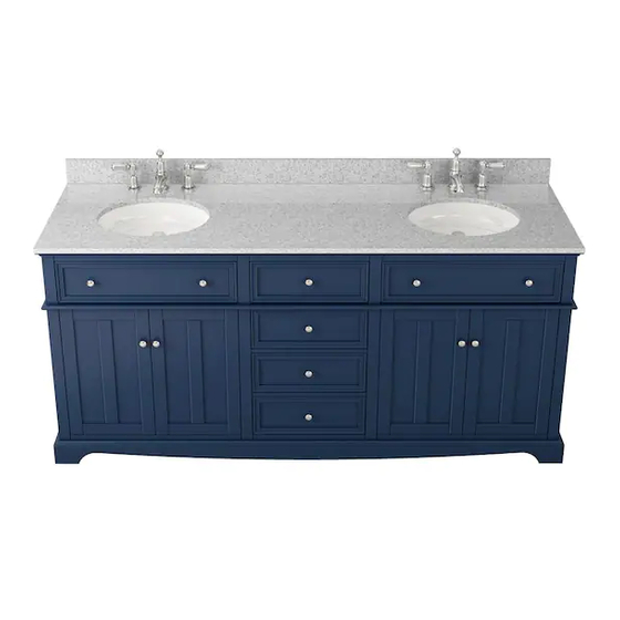 Home Decorators Collection TJ-FTV7222BLU Assembly Instructions Manual