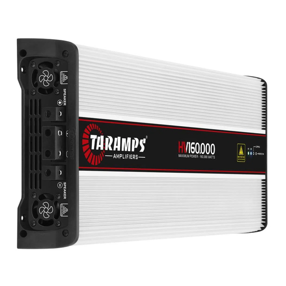 Taramps HV160.000 Instruction Manual